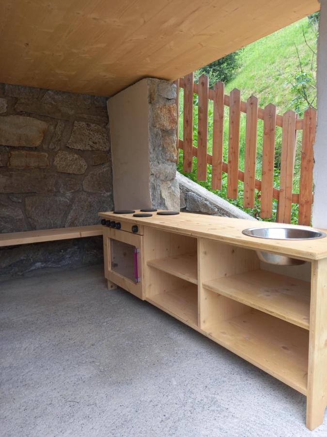 Ferienhaus/Chalet In Der Blaiche San Leonardo in Passiria Exterior foto